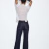 D92 Jeans med rett, Wide Leg-modell
