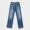 D92 Jeans med rett, Wide Leg-modell