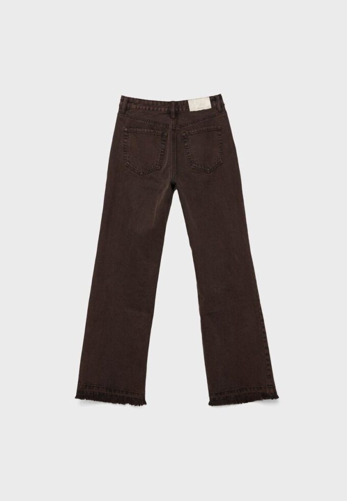 D92 Jeans med rett, Wide Leg-modell