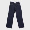 D92 Jeans med rett, Wide Leg-modell