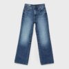 D92 Jeans med rett, Wide Leg-modell