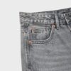 D92 Jeans med rett, Wide Leg-modell