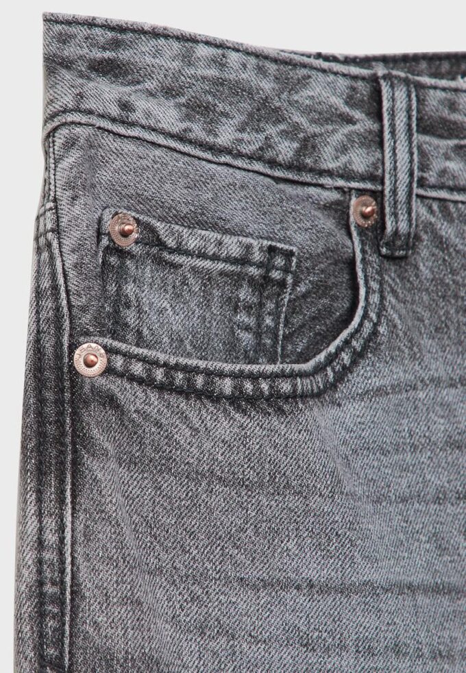 D92 Jeans med rett, Wide Leg-modell