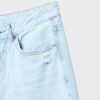 D92 Jeans med rett, Wide Leg-modell