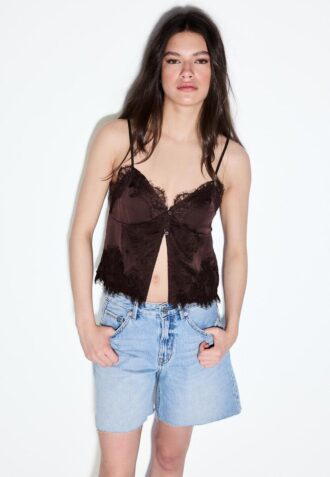 D93 Lange denim Shorts