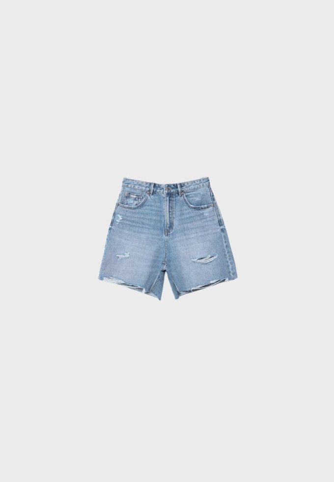 D93 Lange denim Shorts