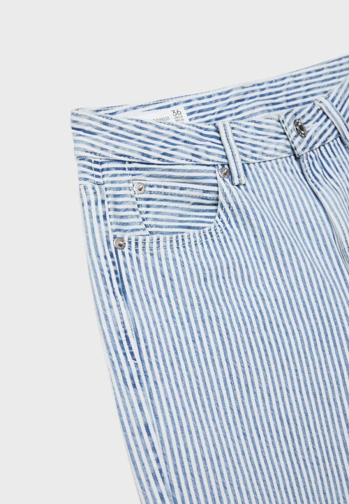 D98 Jeans med rett ben