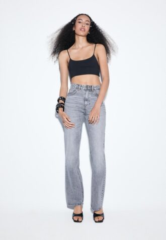 D98 Jeans med rett ben