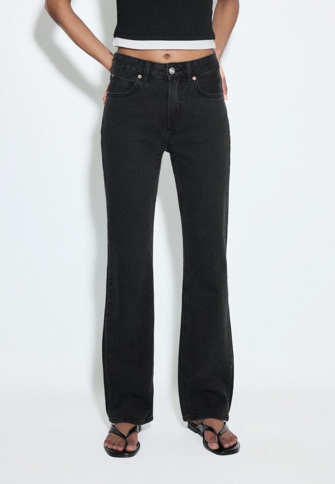 D98 Jeans med rett ben