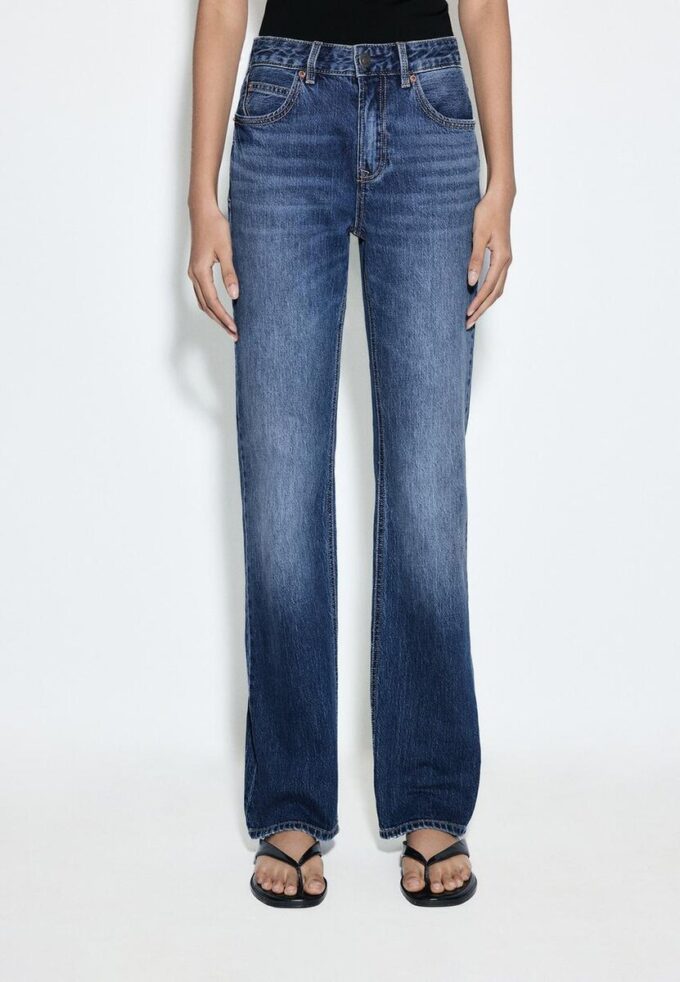 D98 Jeans med rett ben