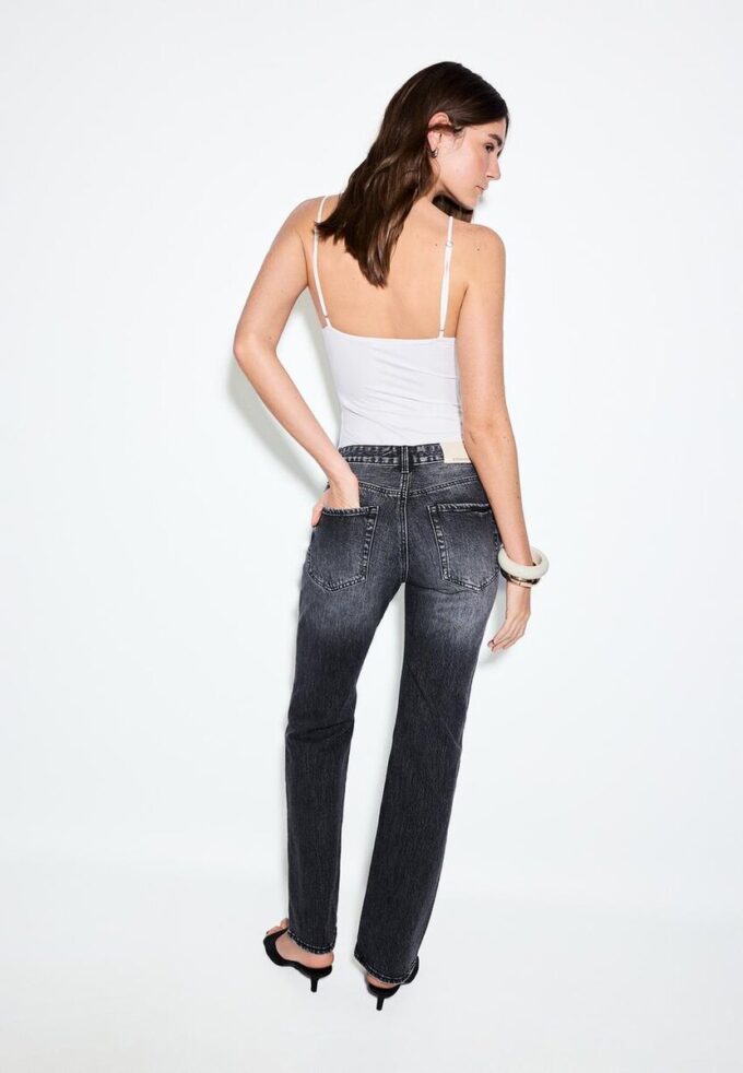 D98 Jeans med rett ben