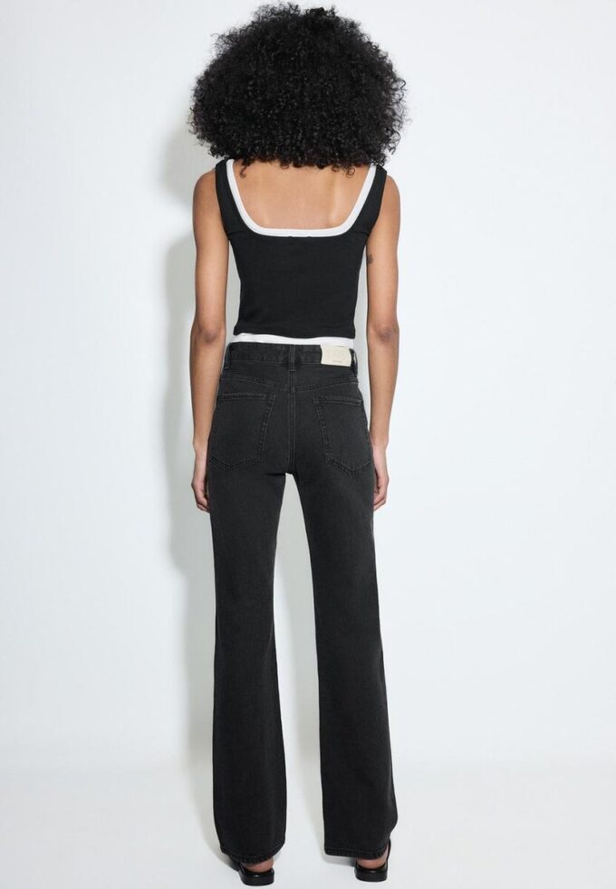 D98 Jeans med rett ben