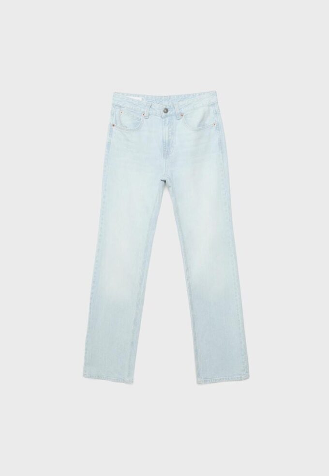 D98 Jeans med rett ben