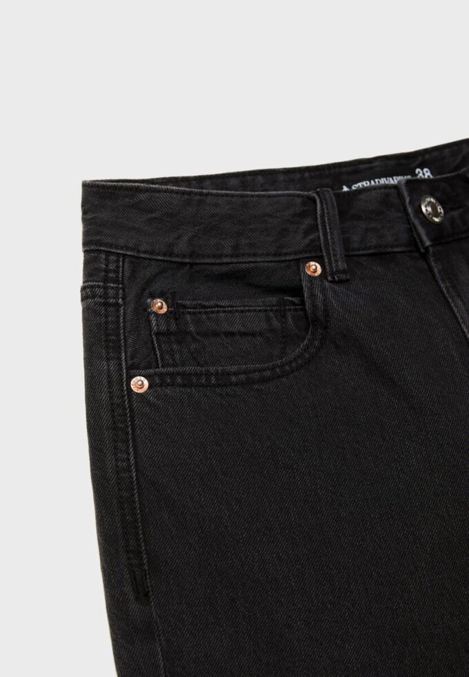 D98 Jeans med rett ben