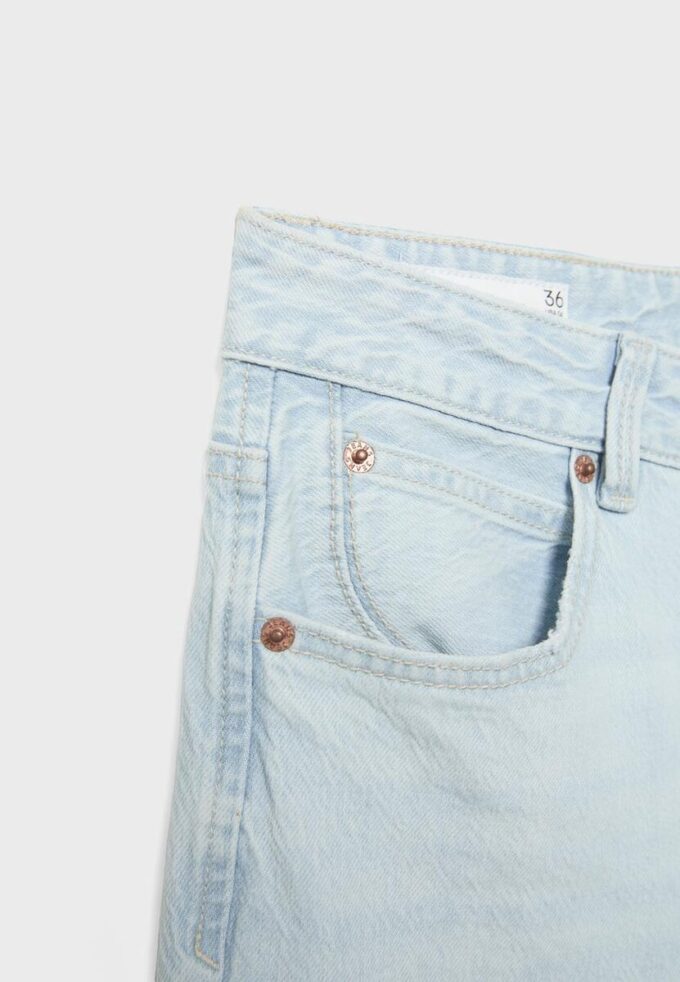 D98 Jeans med rett ben