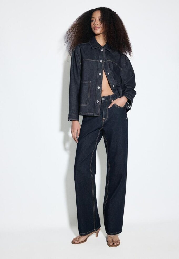 Denimjakke med lommer