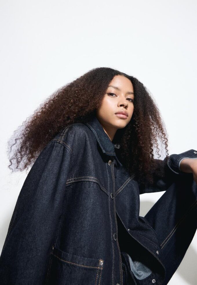 Denimjakke med lommer