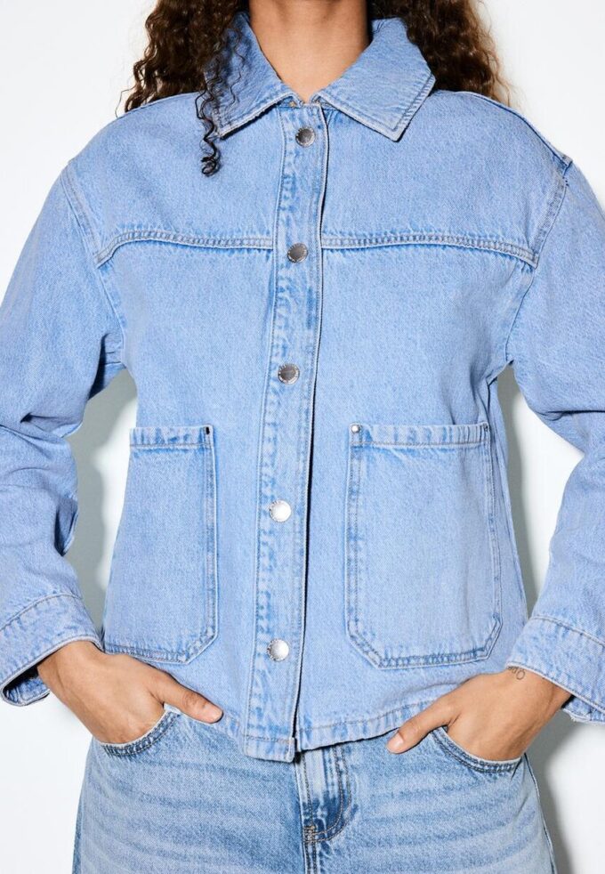 Denimjakke med lommer