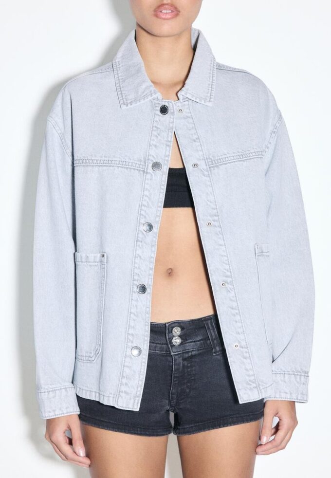 Denimjakke med lommer