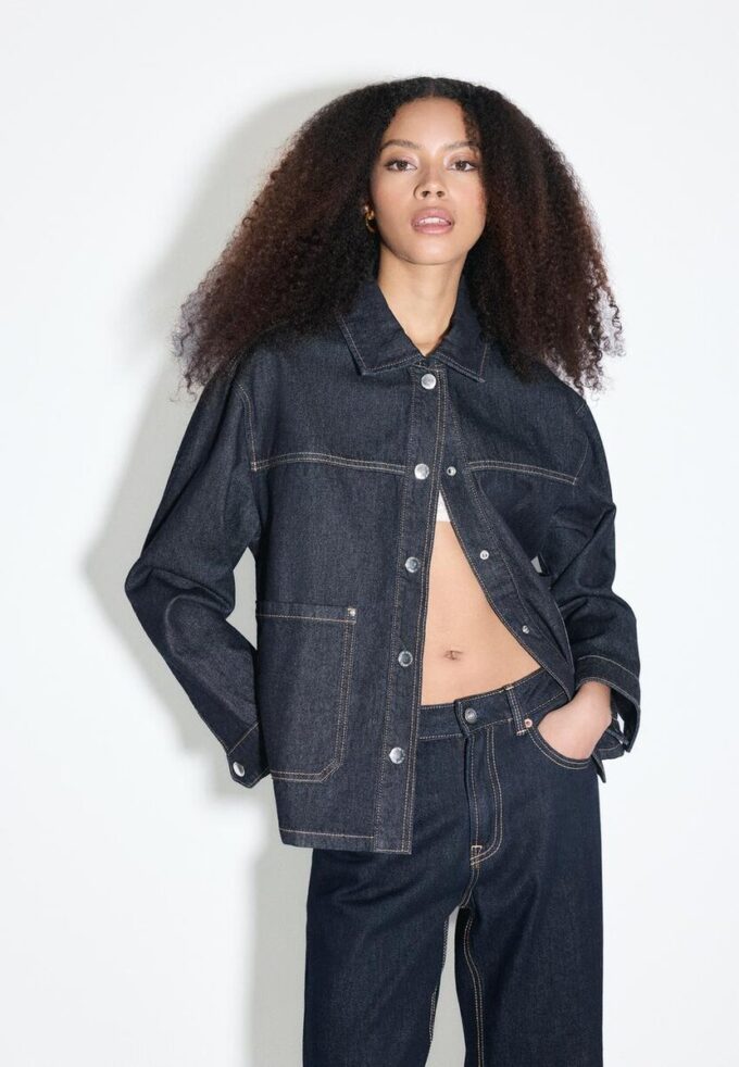 Denimjakke med lommer