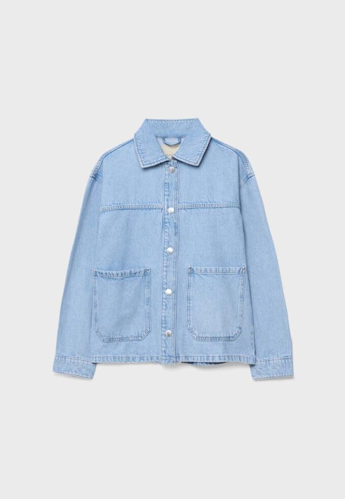 Denimjakke med lommer
