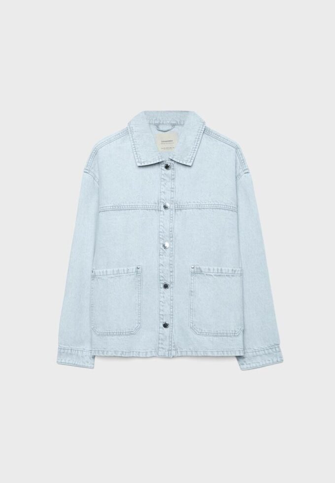 Denimjakke med lommer