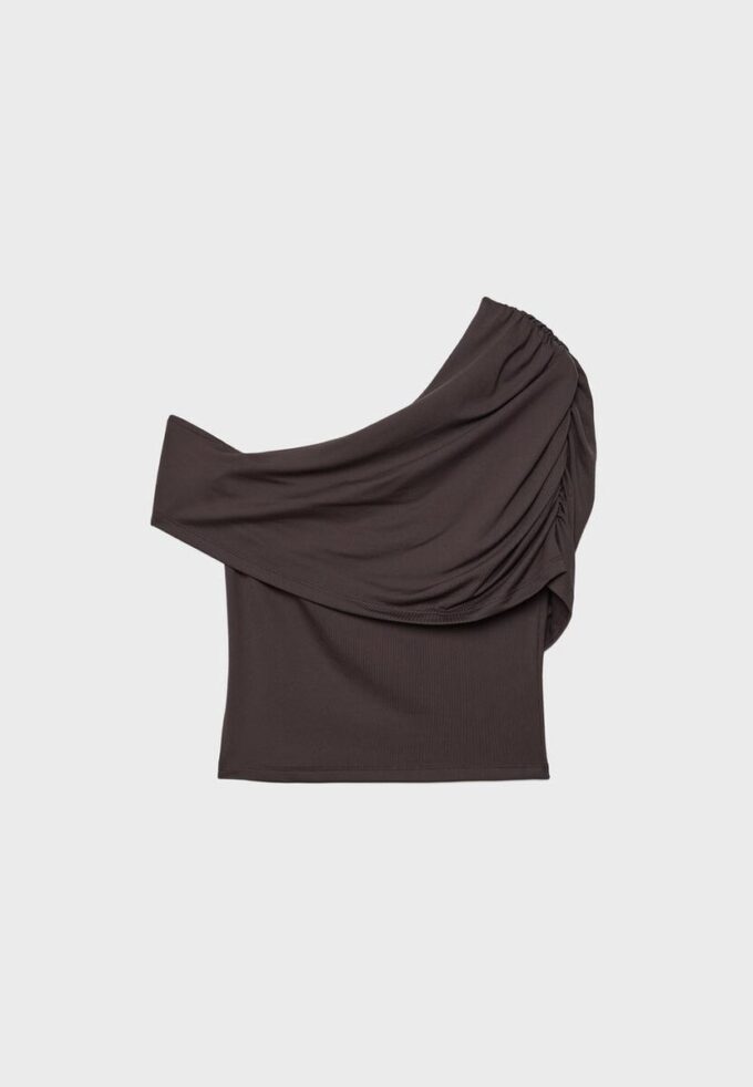 Drapert polyamid-topper