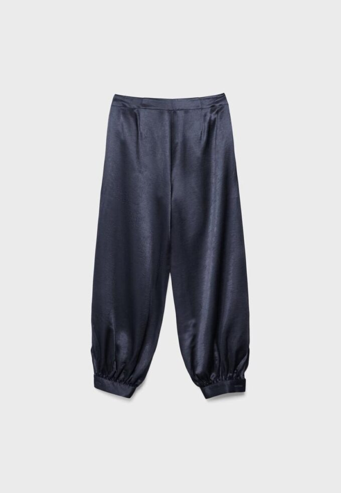 Elegante ballongbukser i sateng