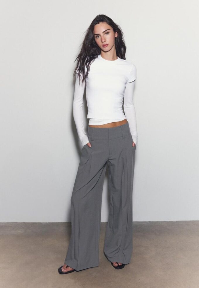 Elegante bukser med linning