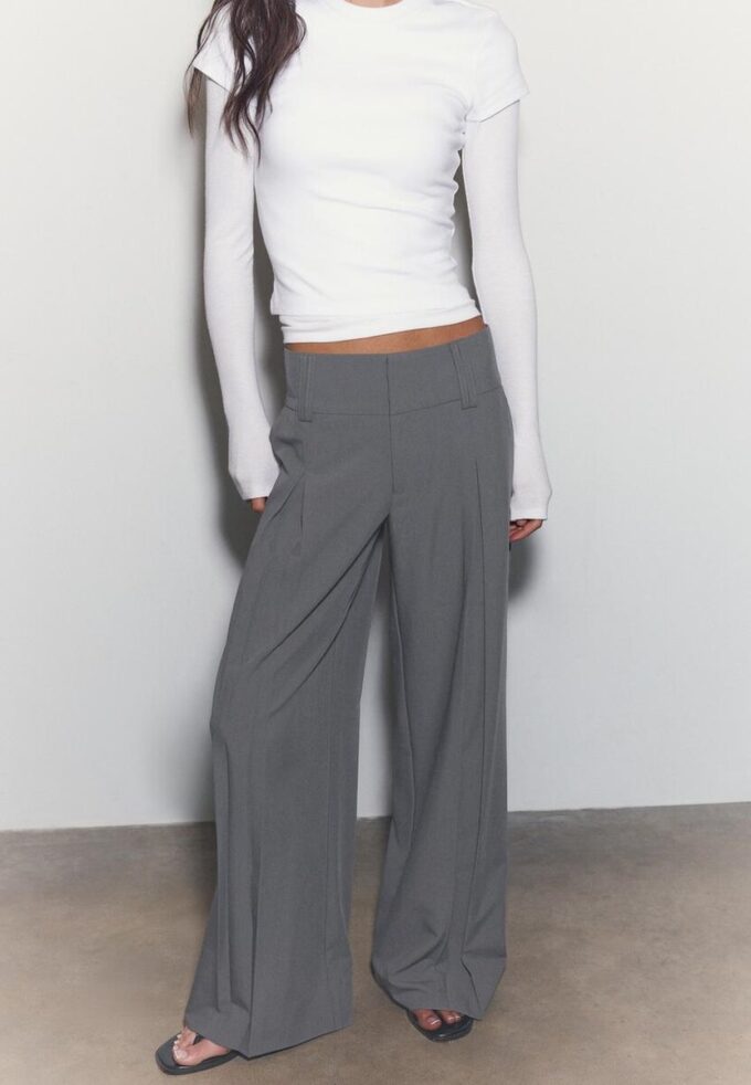 Elegante bukser med linning