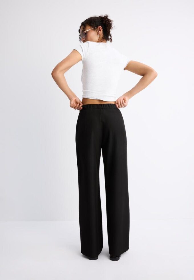 Elegante bukser med rett ben