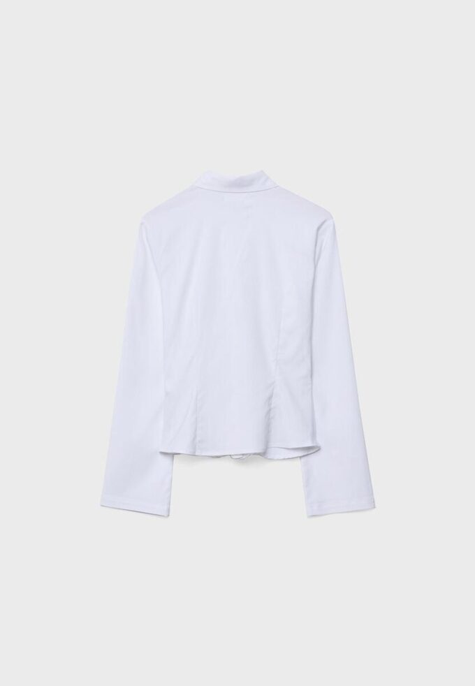 Enkel skjorte med rynker