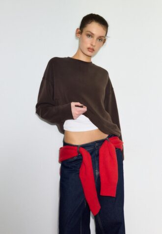 Enkel, Soft-Touch-sweatshirt