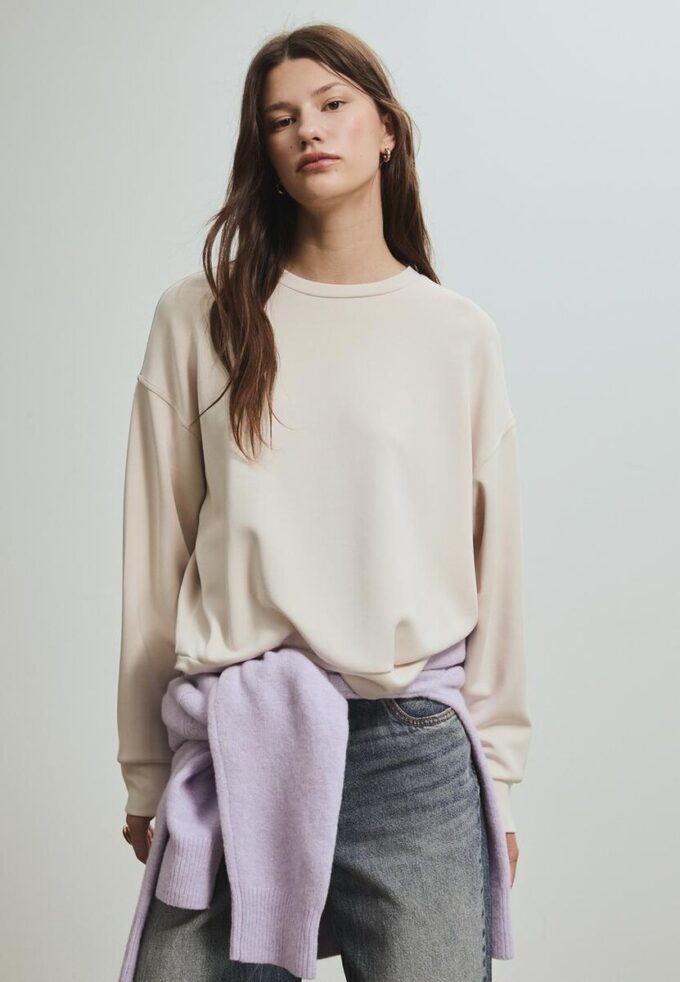 Enkel, Soft-Touch-sweatshirt
