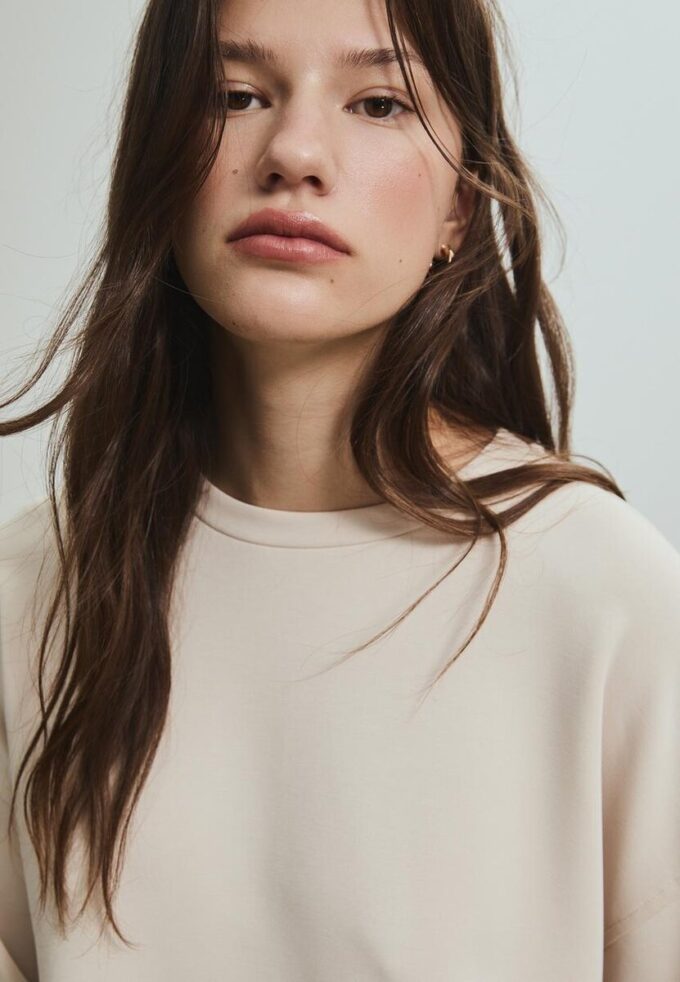 Enkel, Soft-Touch-sweatshirt