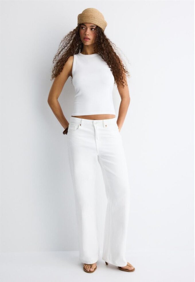 Enkel topp med racerrygg