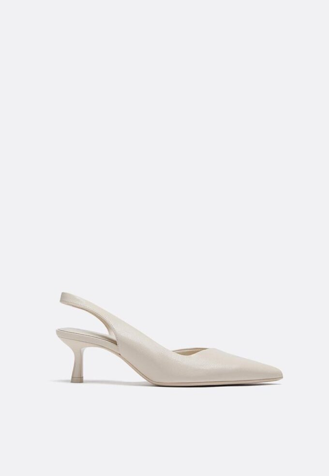 Enkle høyhælte sko