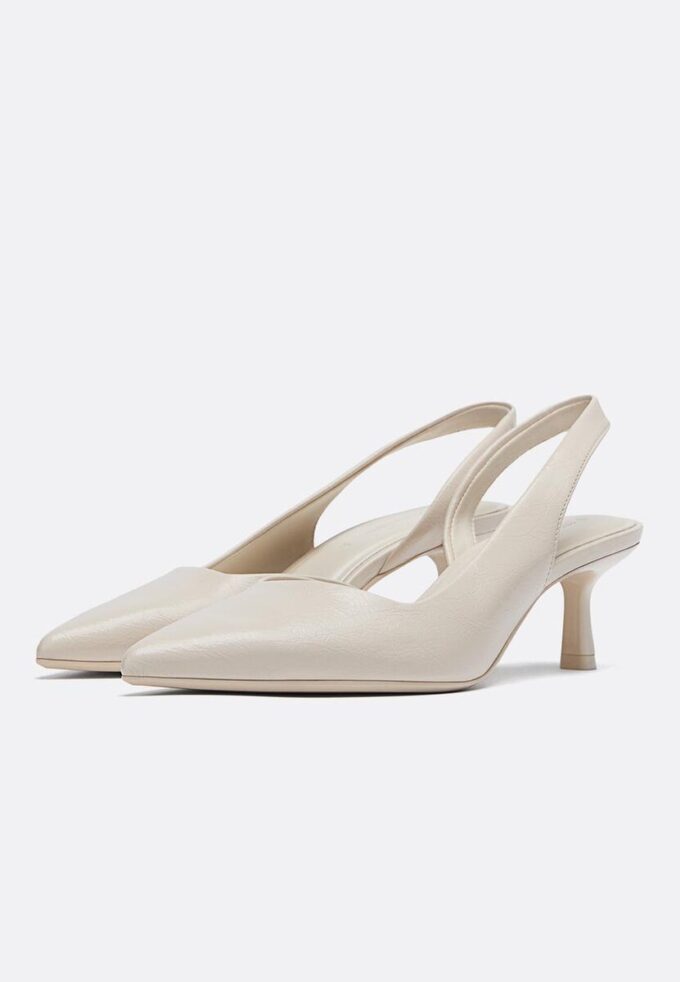 Enkle høyhælte sko