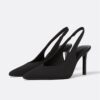 Enkle slingback-sko