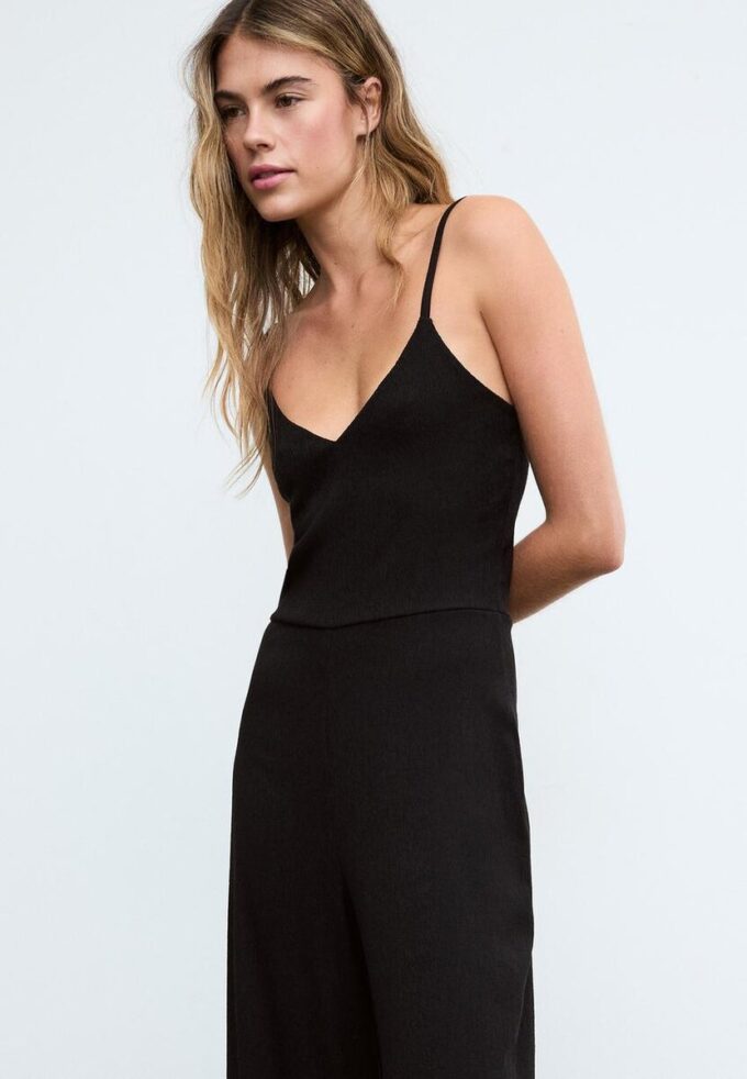 Flytende jumpsuit med stropper