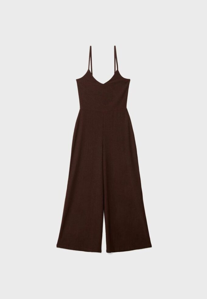 Flytende jumpsuit med stropper