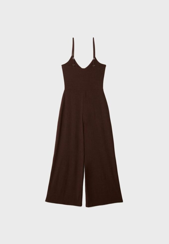 Flytende jumpsuit med stropper