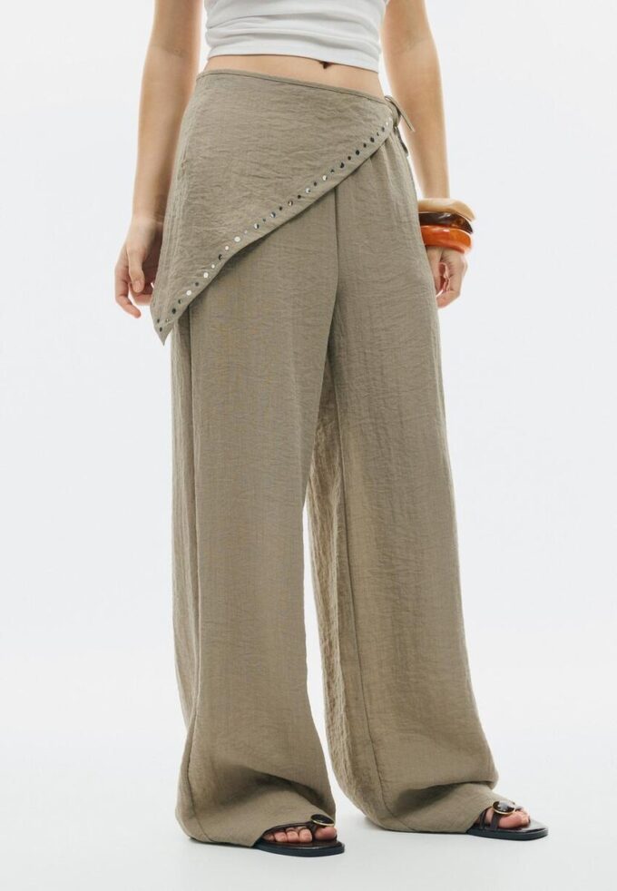 Flytende skjerfbukser