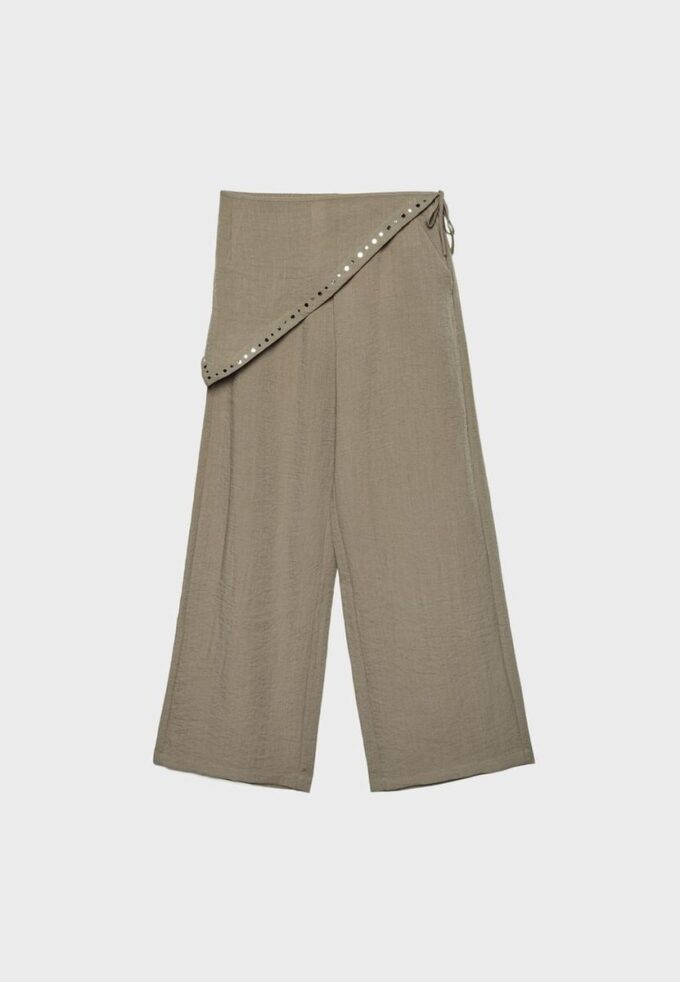 Flytende skjerfbukser