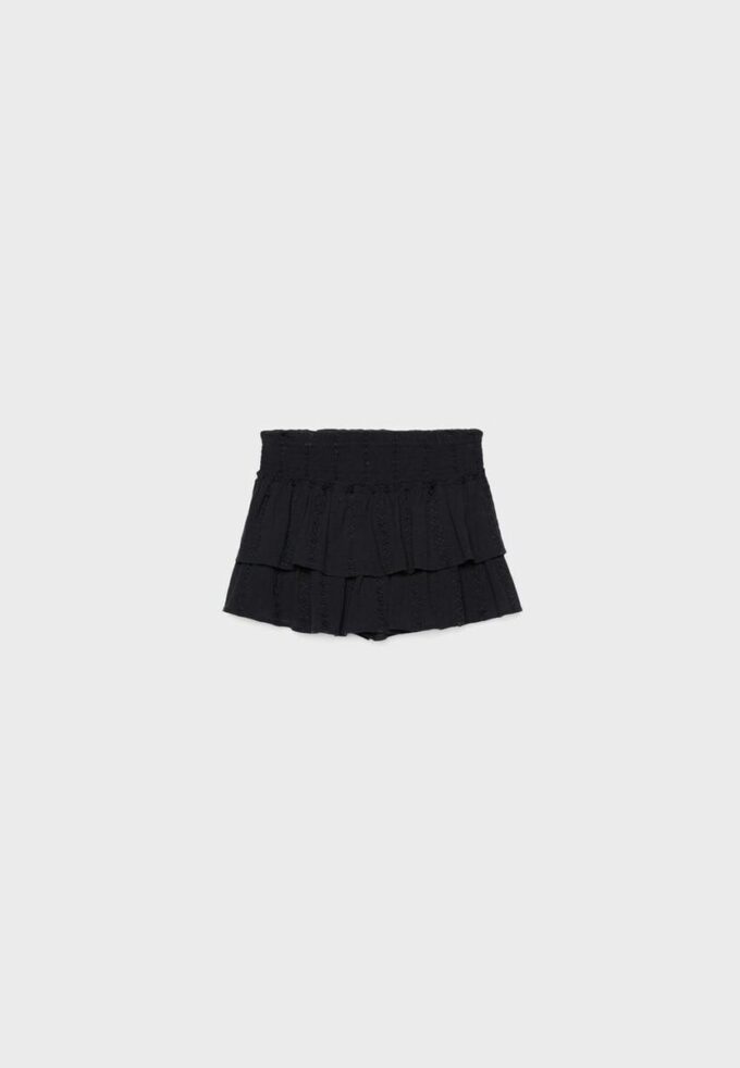 Flytende Skort med volanger
