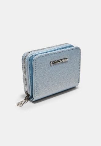 Glitrende pung med glidelås