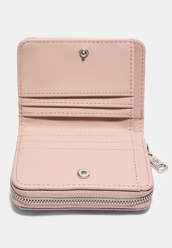 Glitrende pung med glidelås