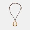 Halskjede med snor og anheng