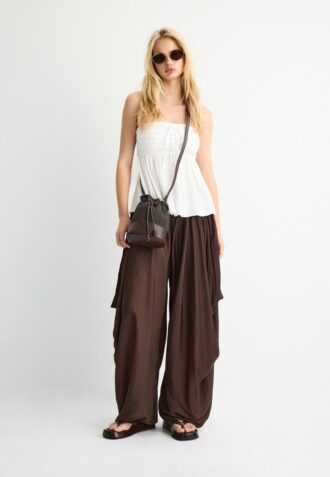 Heklet bandeau-topper