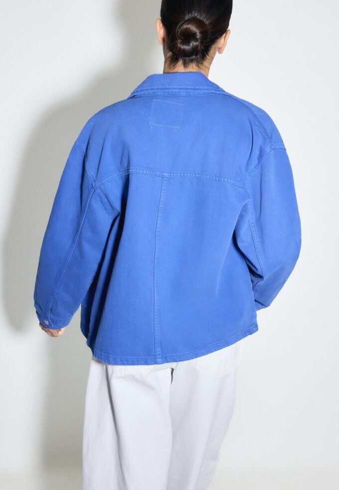 Jakke med påsydde lommer